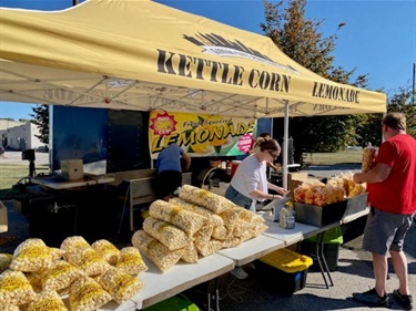 Kettlecorn for sale!