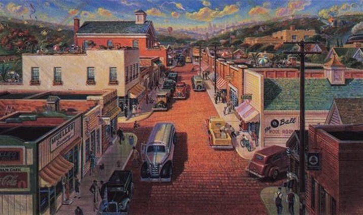 Downtown Merriam Mural