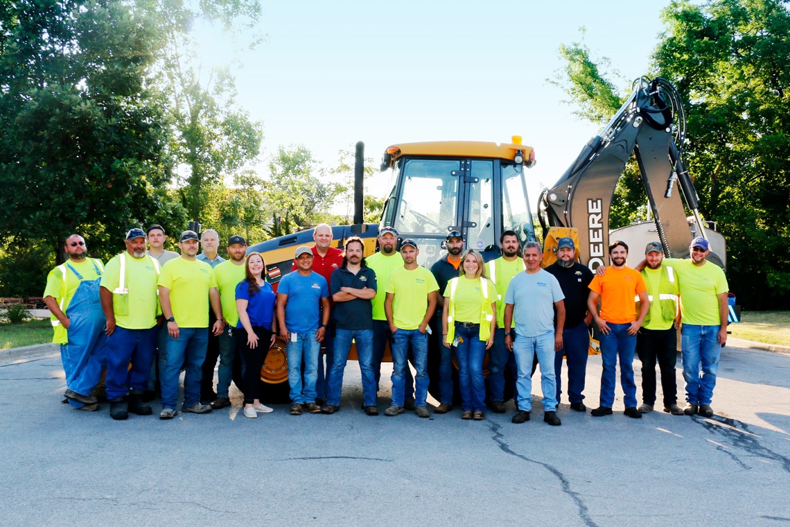 Public Works Crew in summer 2022
