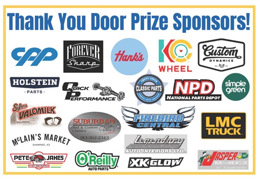 Day of Event Door Prize Sponsors