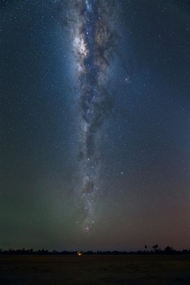 Milky Way Over Moremi