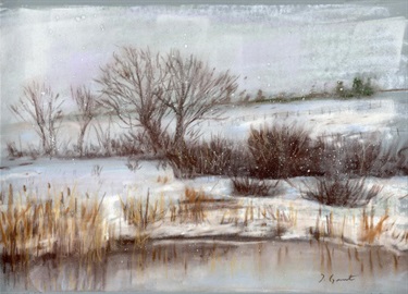 Snow-on-McPolin-Pond-J-Grant-Merrill