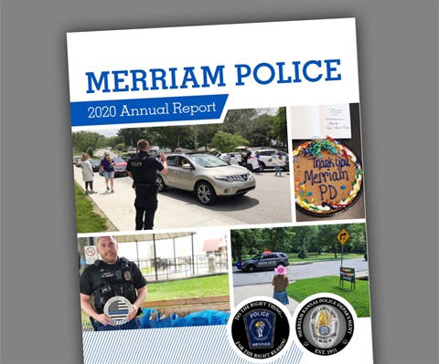 The cover of the 2020 Police Annual Report.