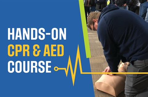 CPR and AED Course graphic