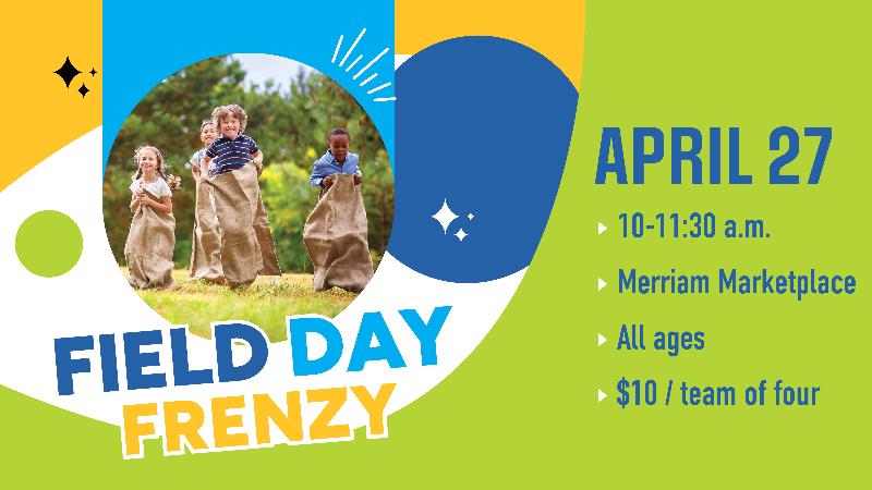 Graphic promoting the Field Day Frenzy event